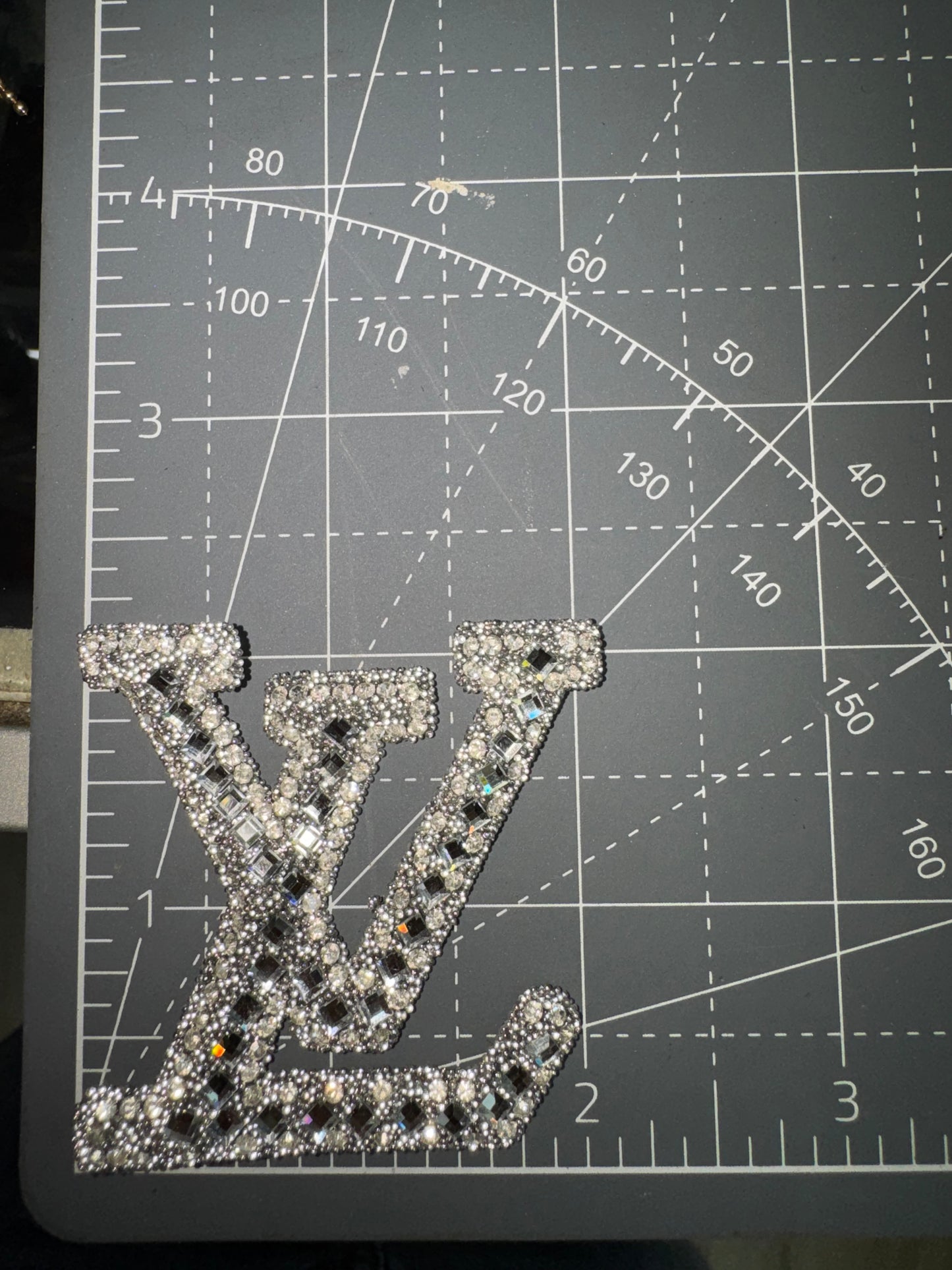 LV bling patch