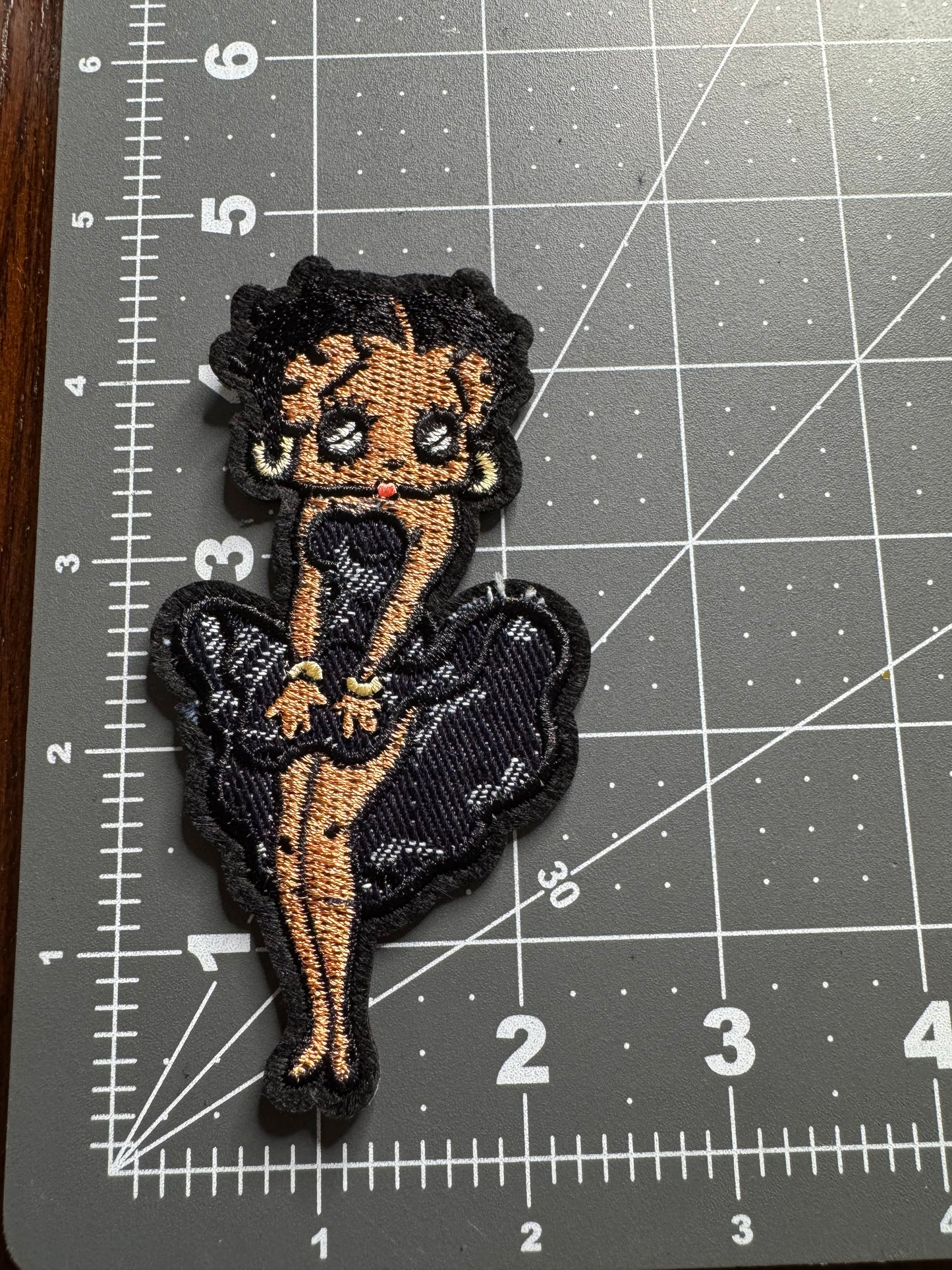 Dark Denim BB patch