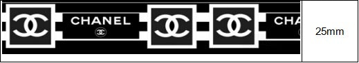 Black & White CC Ribbon 