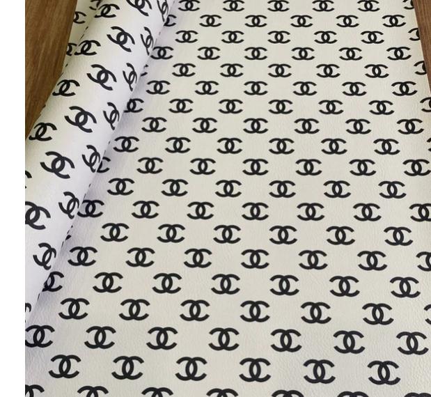 One yard faux leather fabric