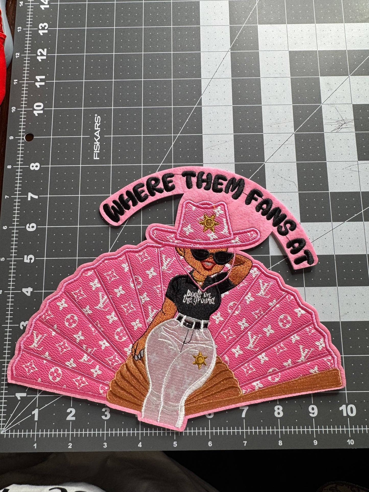 Pink patch