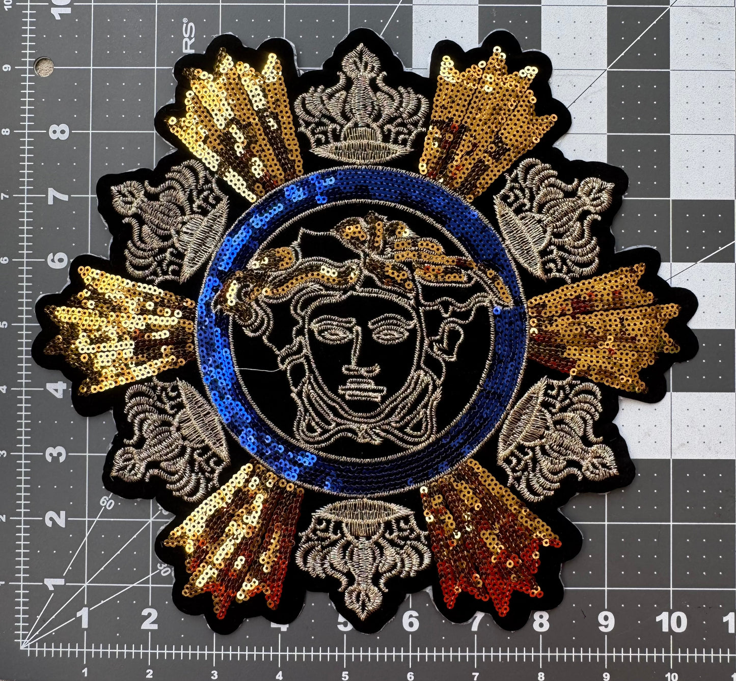 Versace large patches