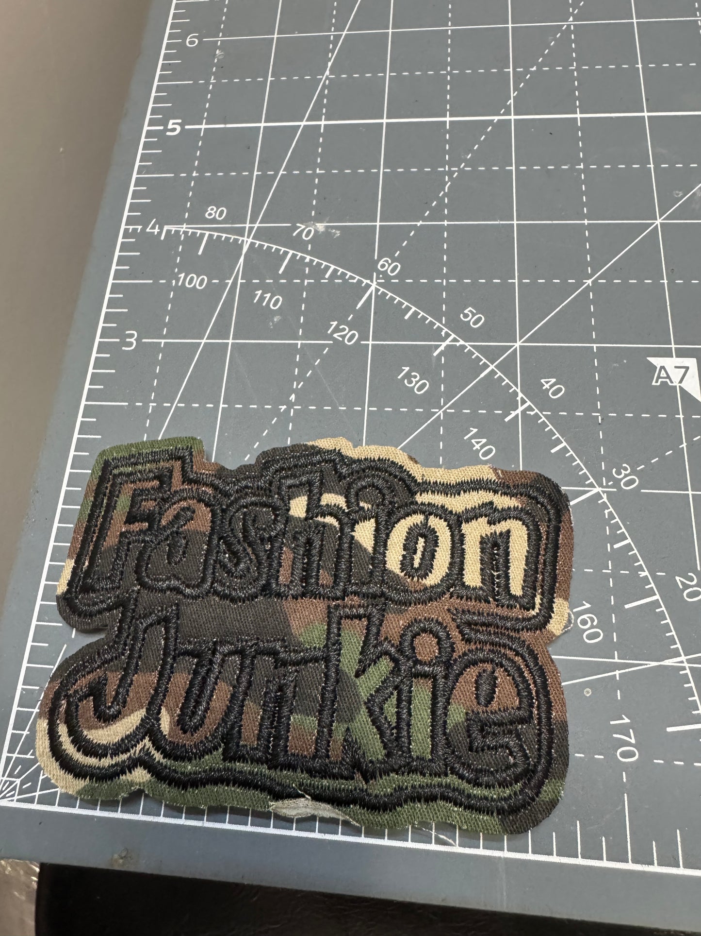Fashion junkie camouflage