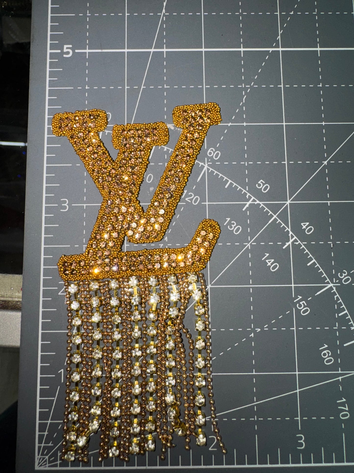 LV bling patch