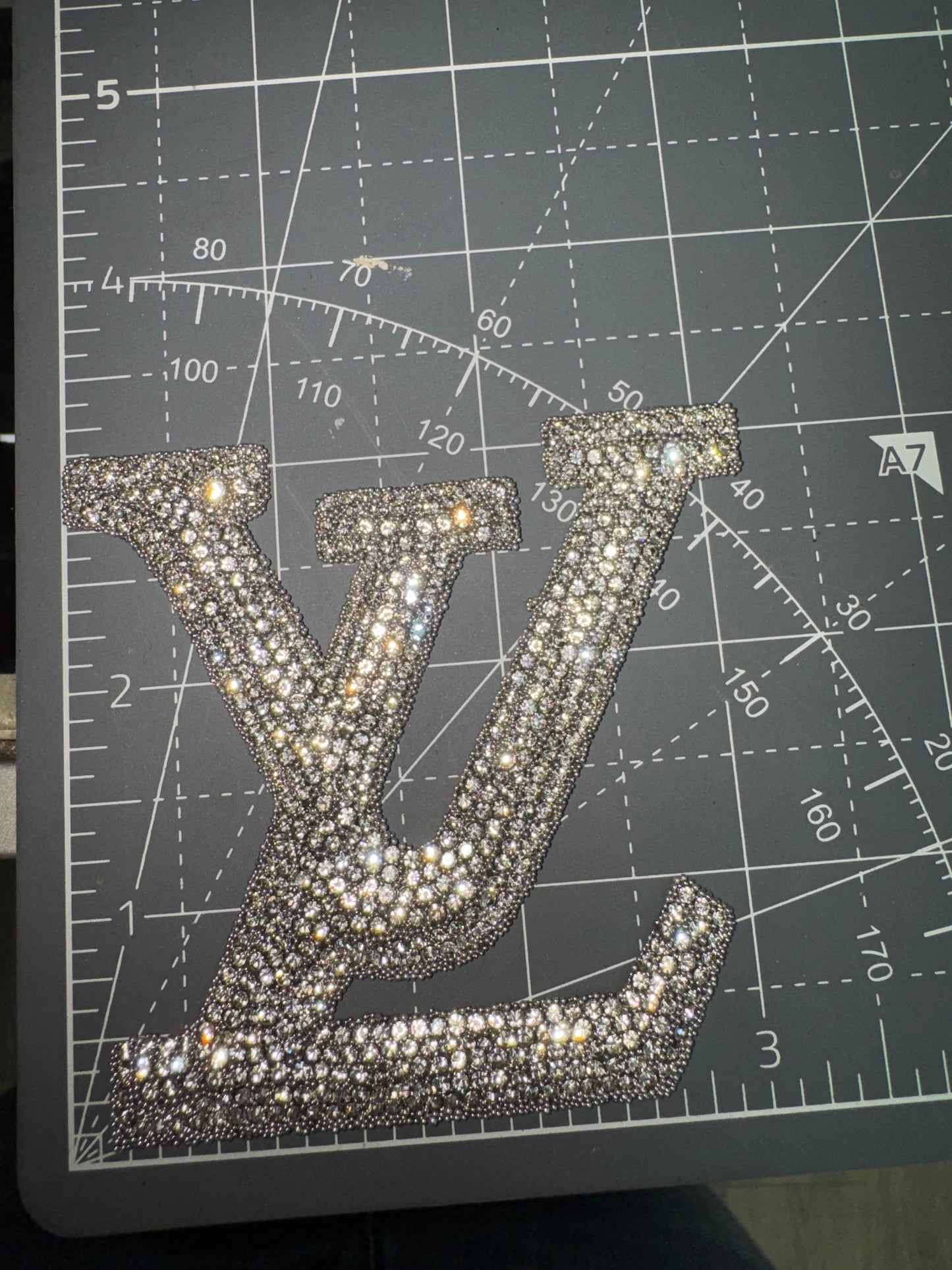 LV bling patch