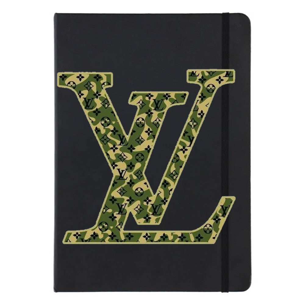 LV camo UV Journal sticker