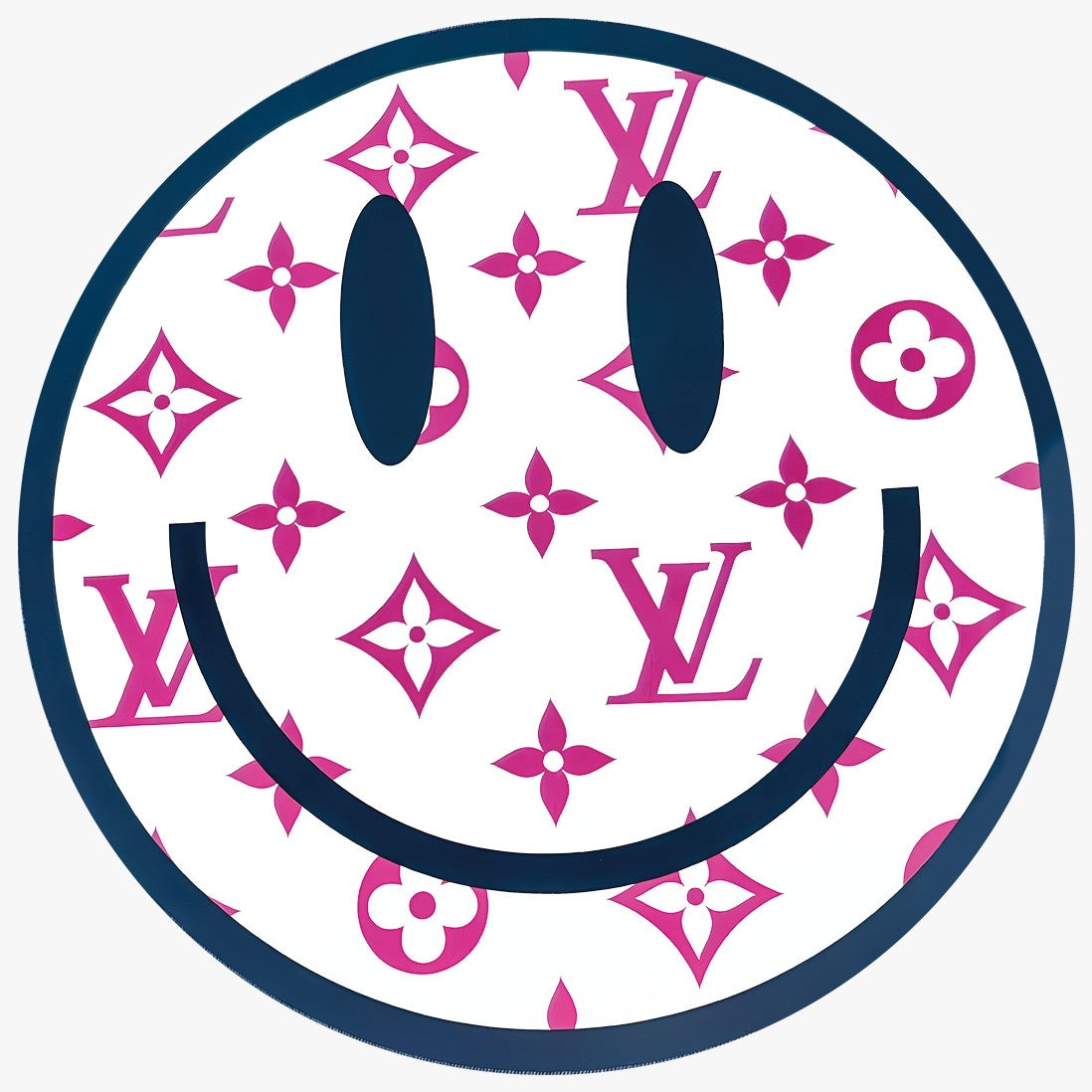 Smiling face DTF