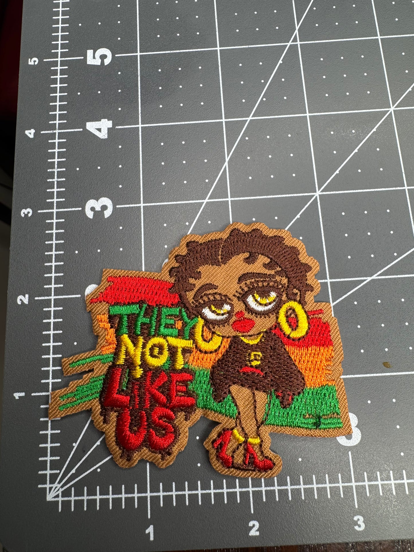 Iron on patches