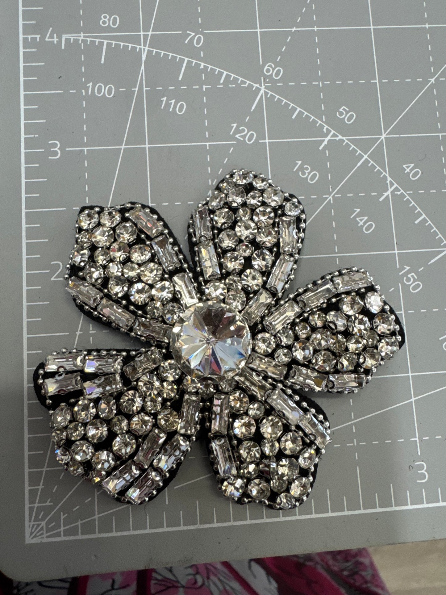 Rhinestone Flower