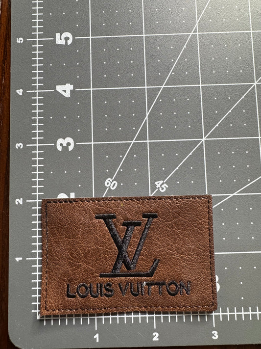 brown LV patch