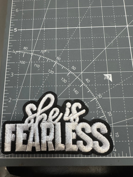 She is Fearless (white)