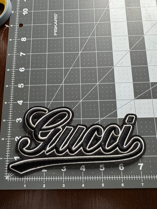 Black & white GG patch (7 inches)