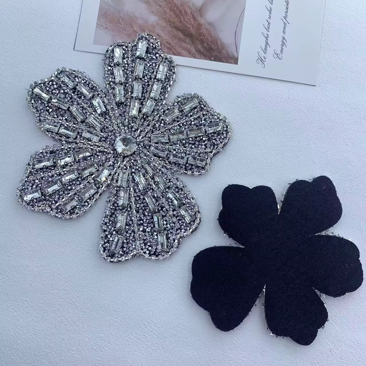 Rhinestone Flower