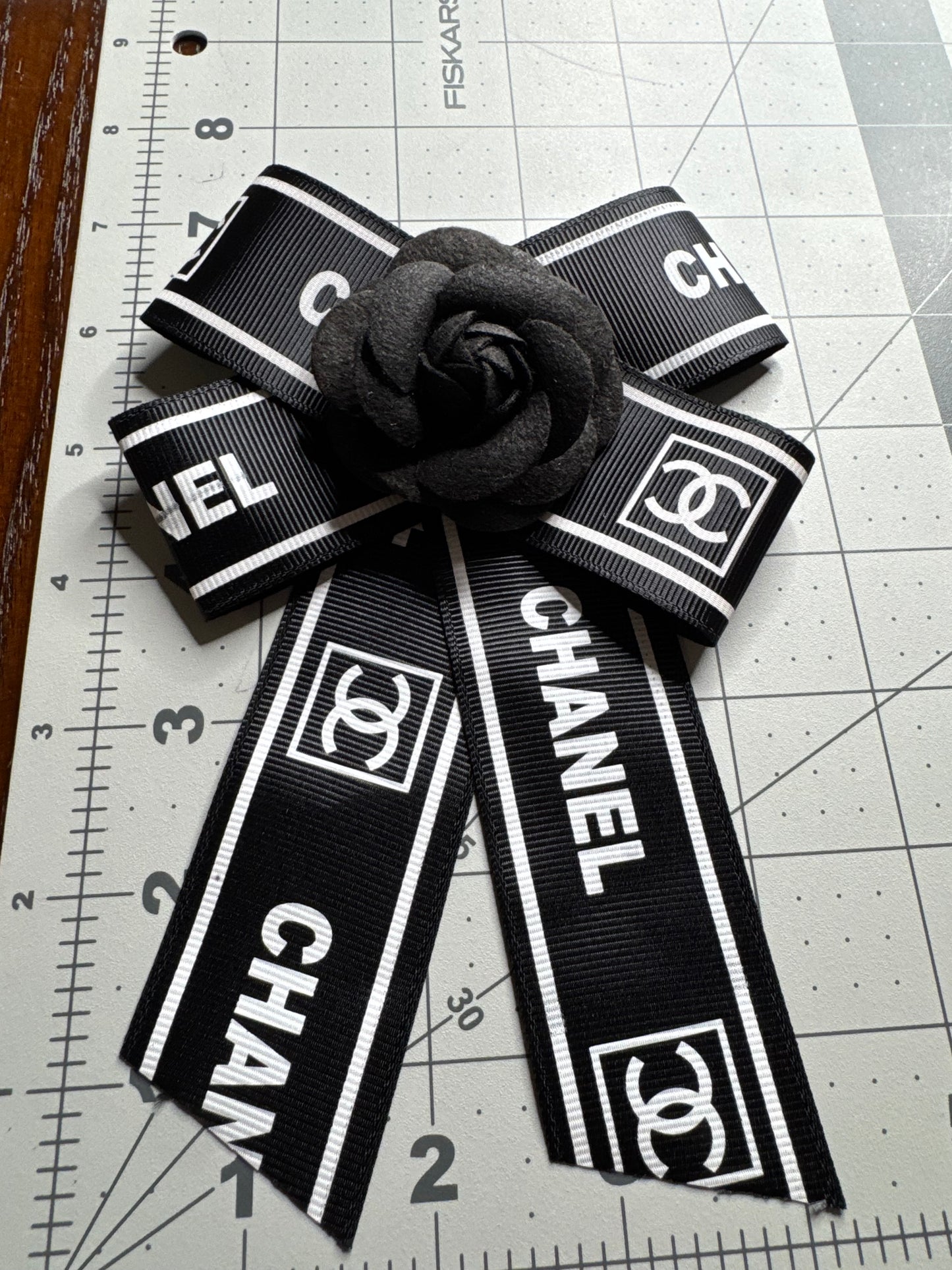 CC bows Brooches