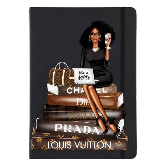 Like a Boss UV Journal sticker