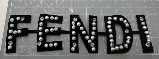 F.E.N.D.I Bling patch