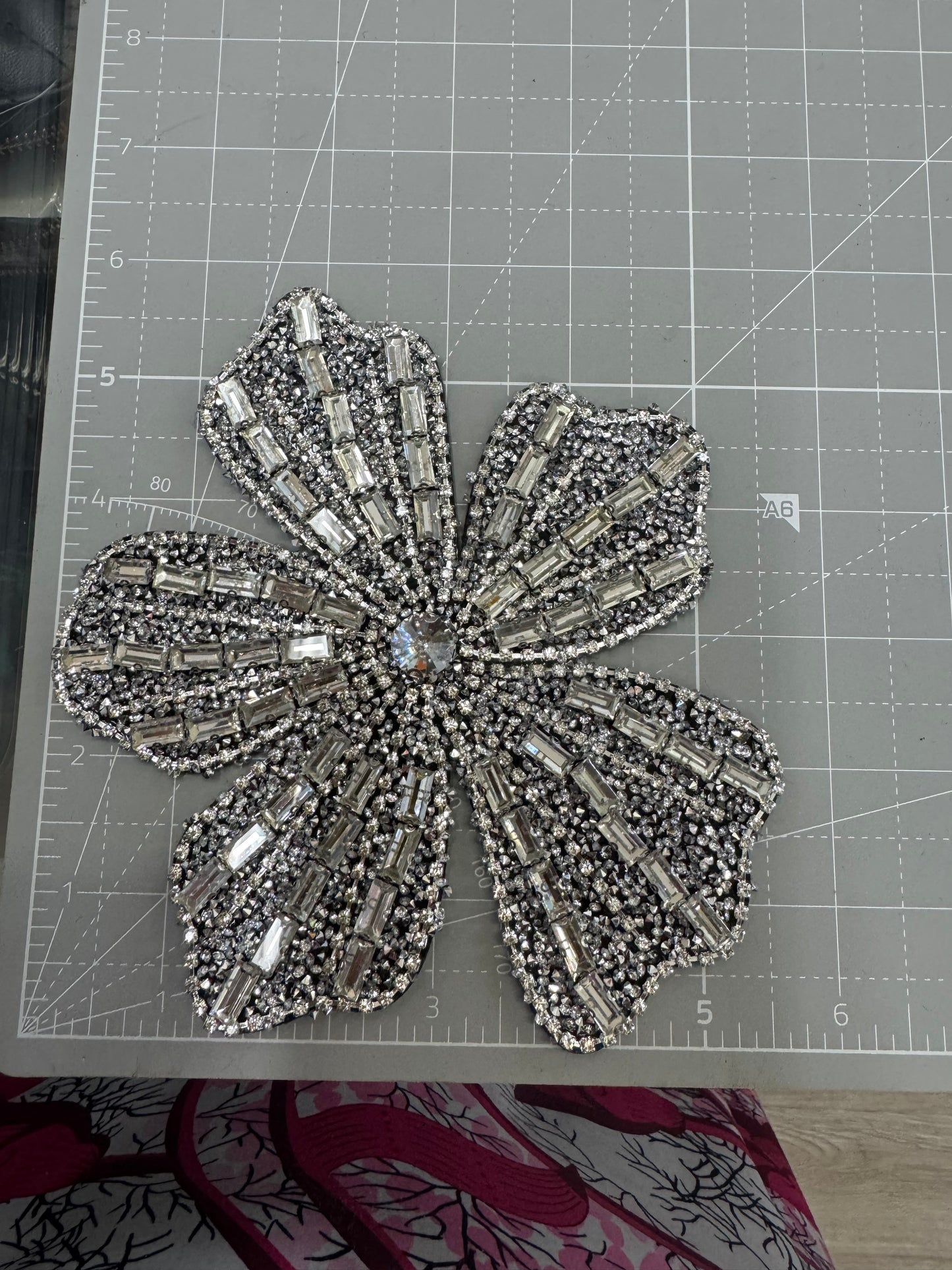 Rhinestone Flower