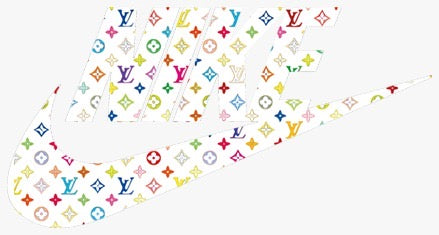Multi color LV NIKE DTF