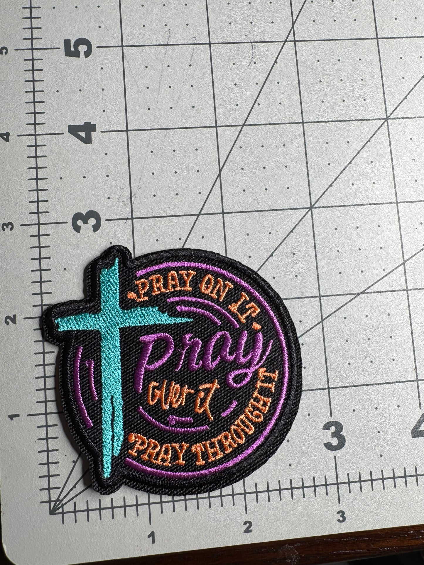 Cross Patch ￼