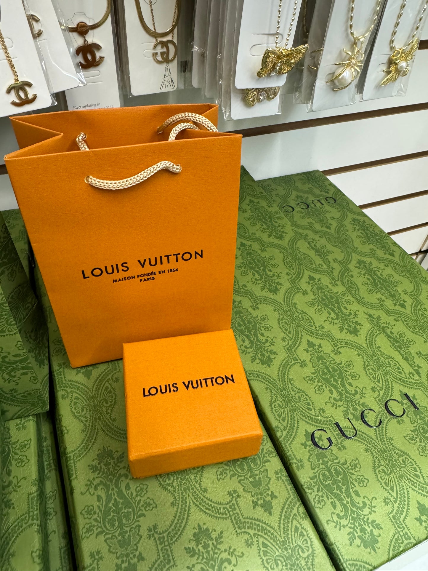 Jewelry Box & Shopping bag