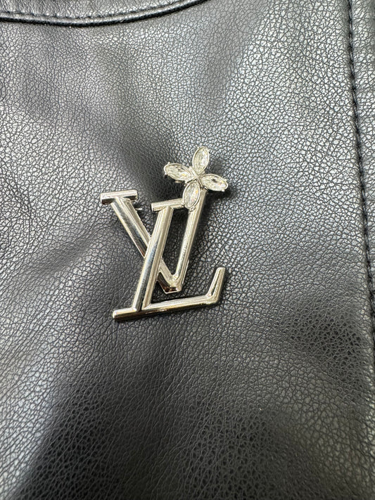 LV silver brooch