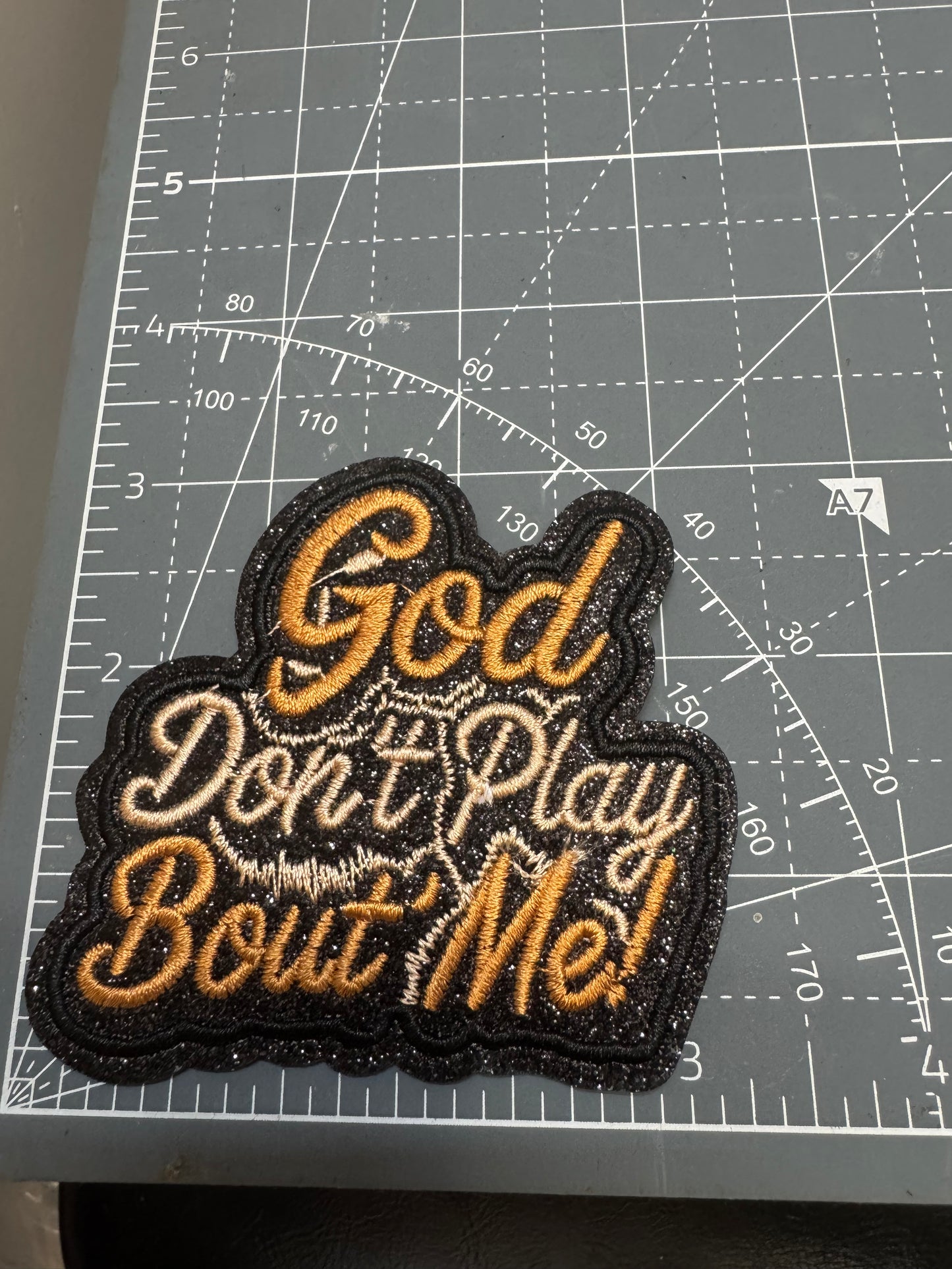 God don’t play me (brown)