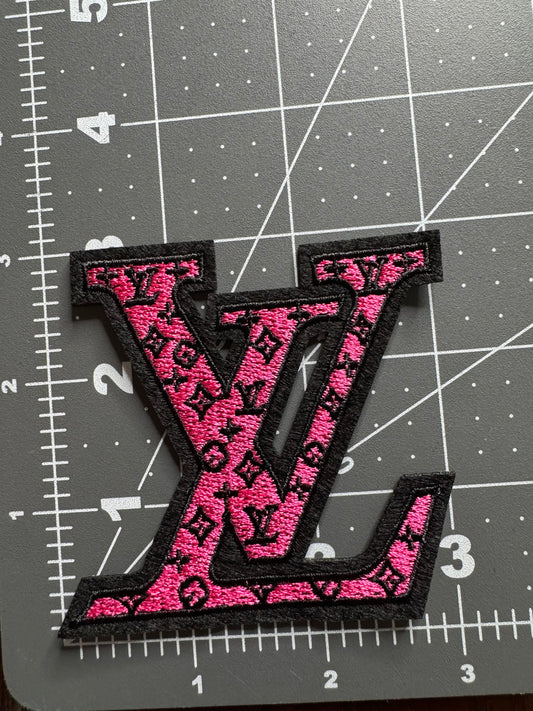 Pink LV Patch