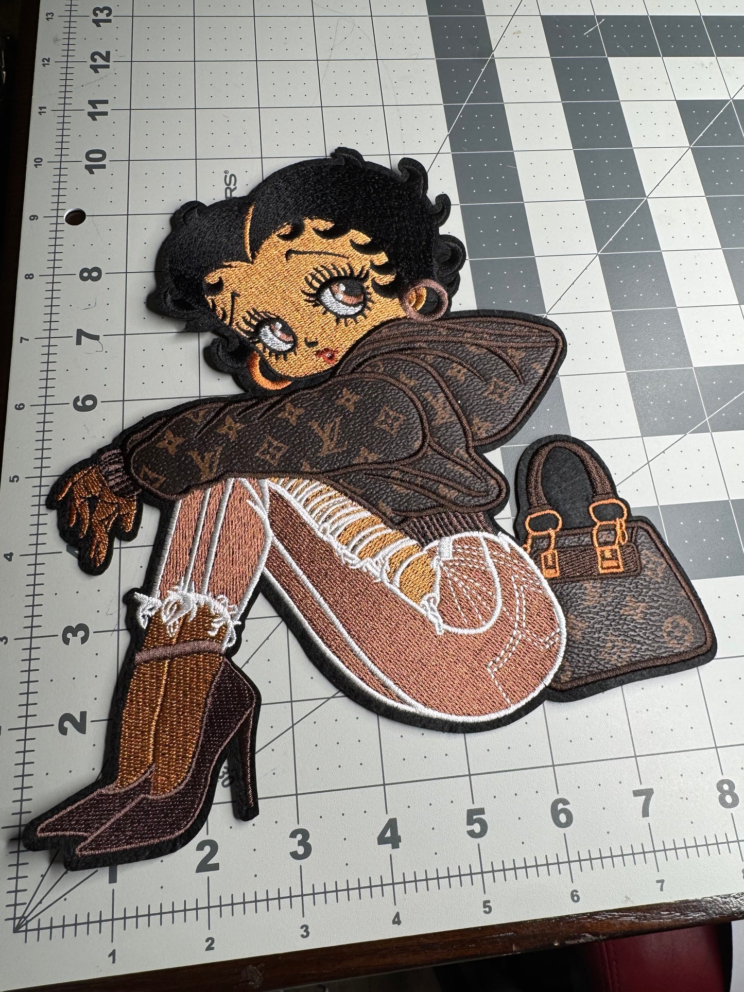 Brown BB patch