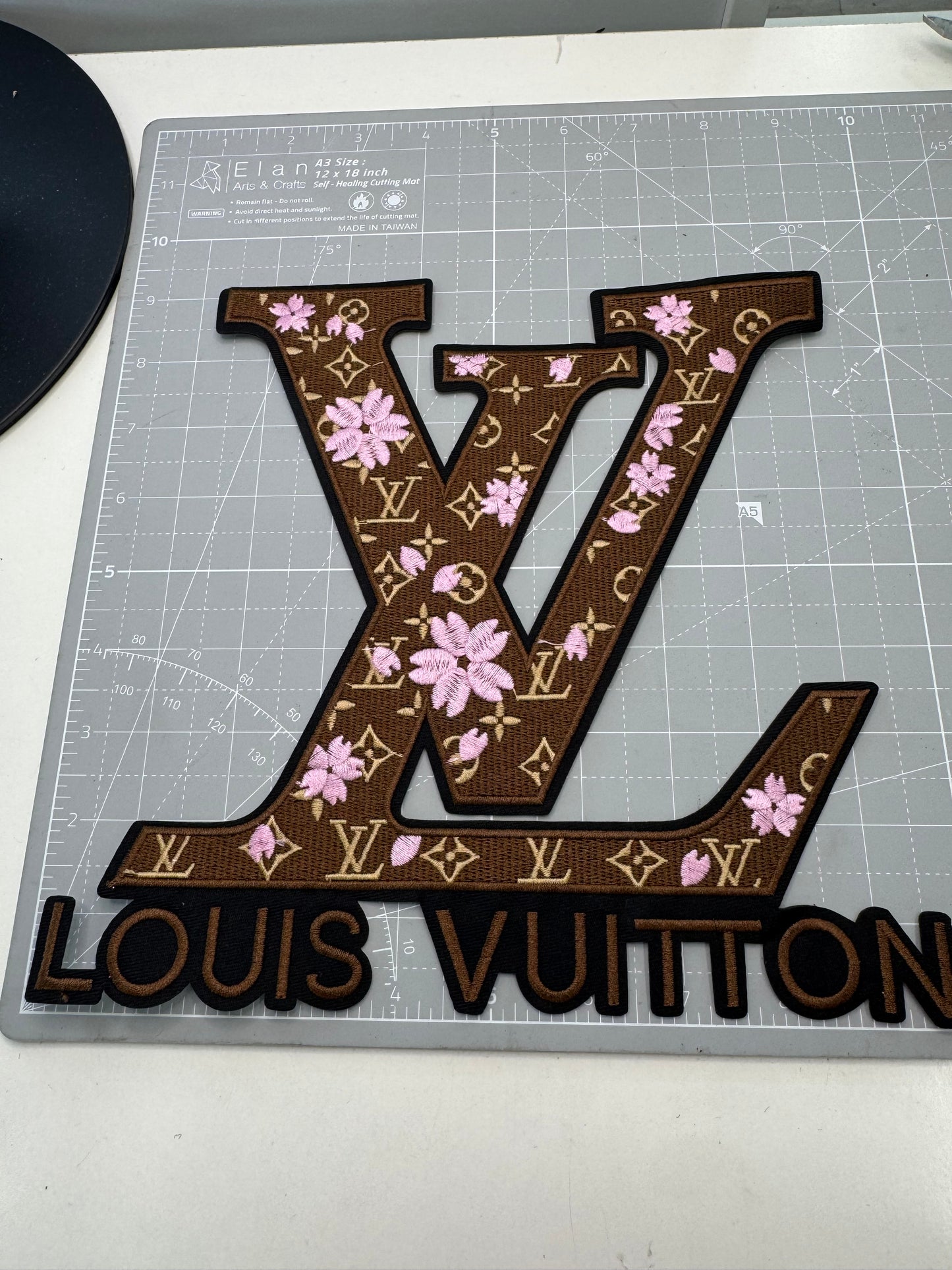 ￼Brown LV patch