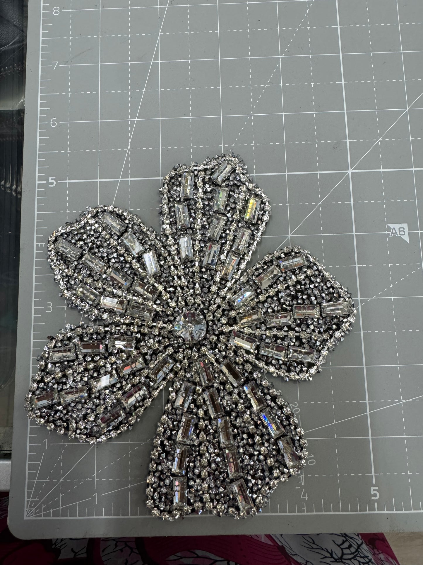 Rhinestone Flower