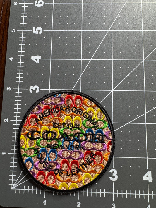 Multi color COACH PATCH