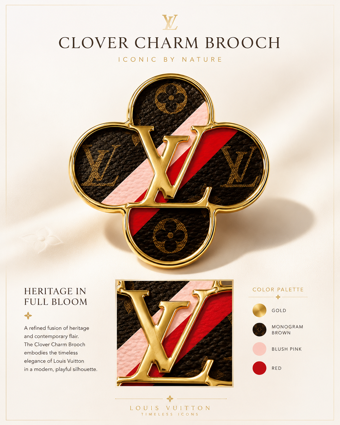 Clover charm