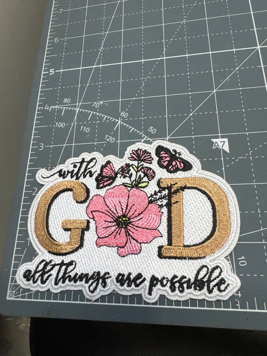 With God, all things are possible