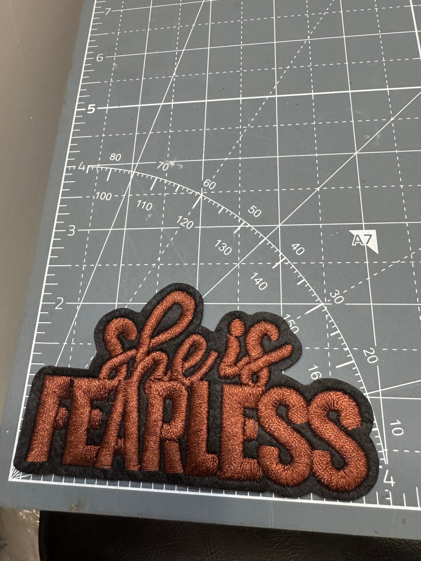 She is Fearless  (Brown)