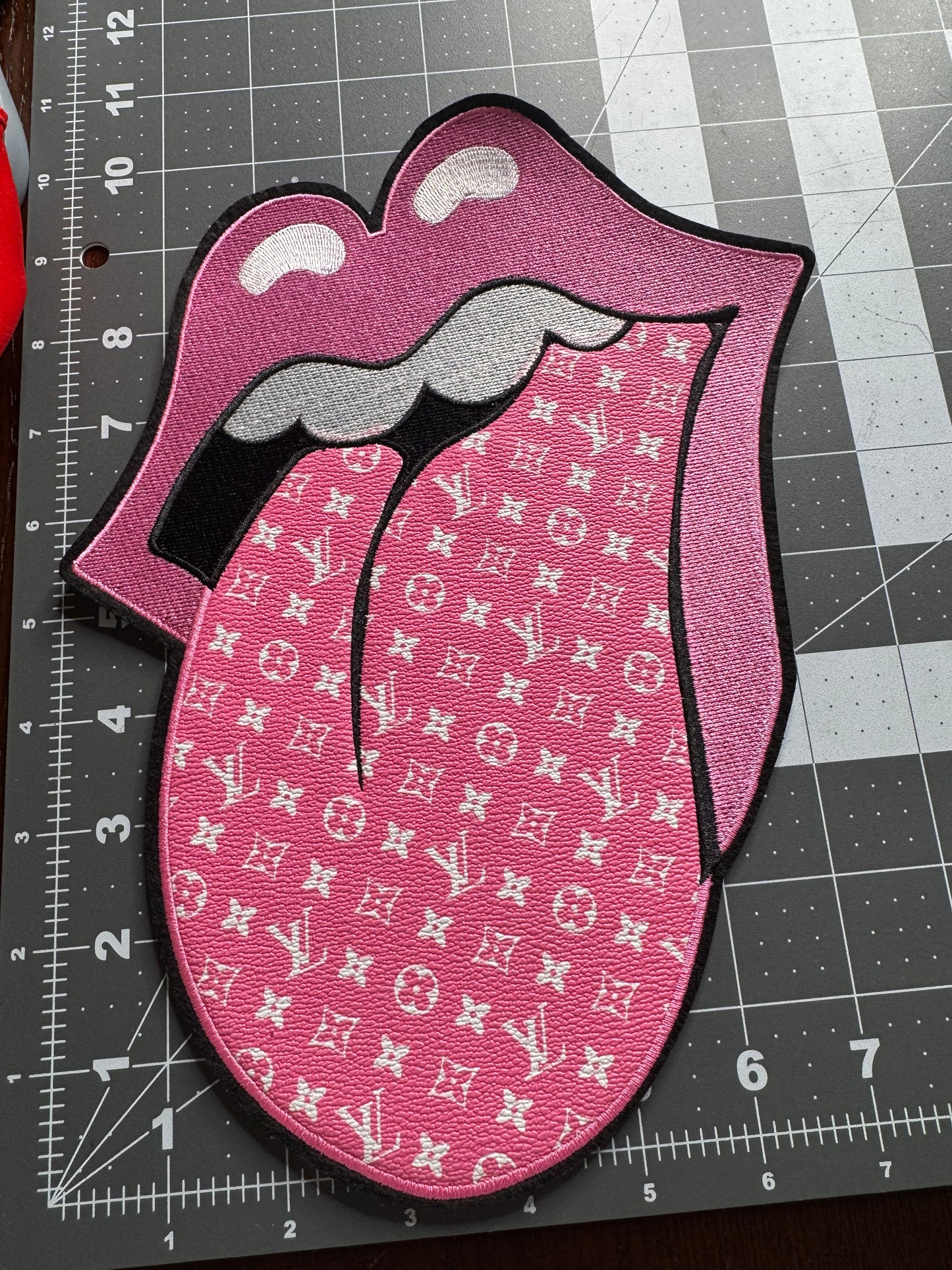 Pink LV patch