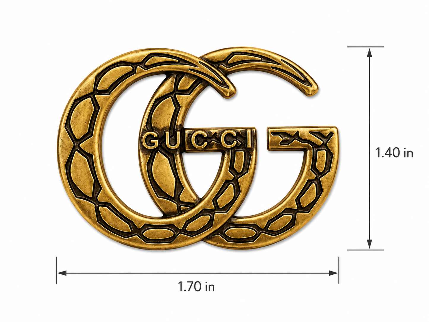 Guc.ci logo available in 3 style and colours