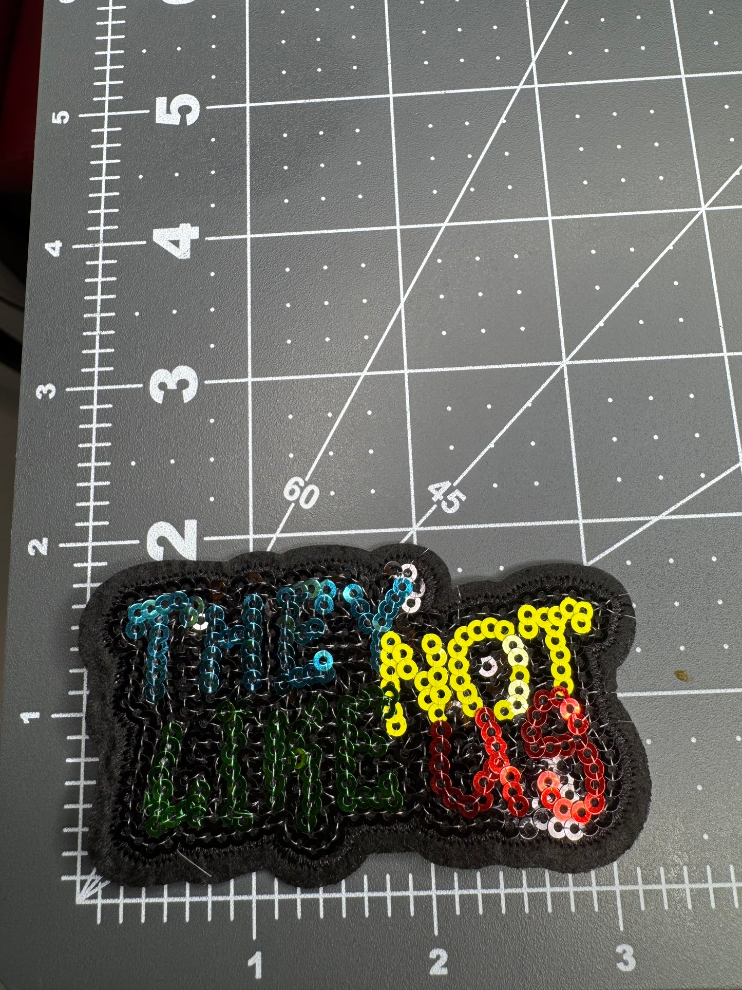 Iron on patches