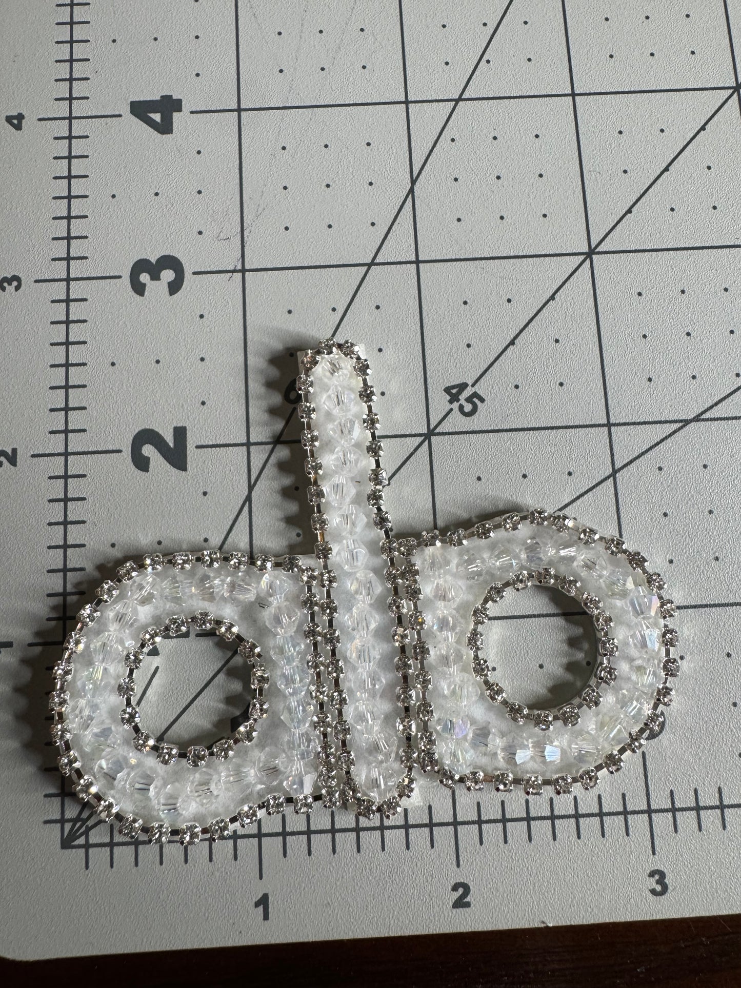 White ALO patch