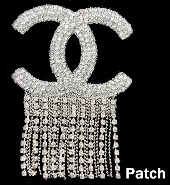 CC tassel Patch with Silver and Gold