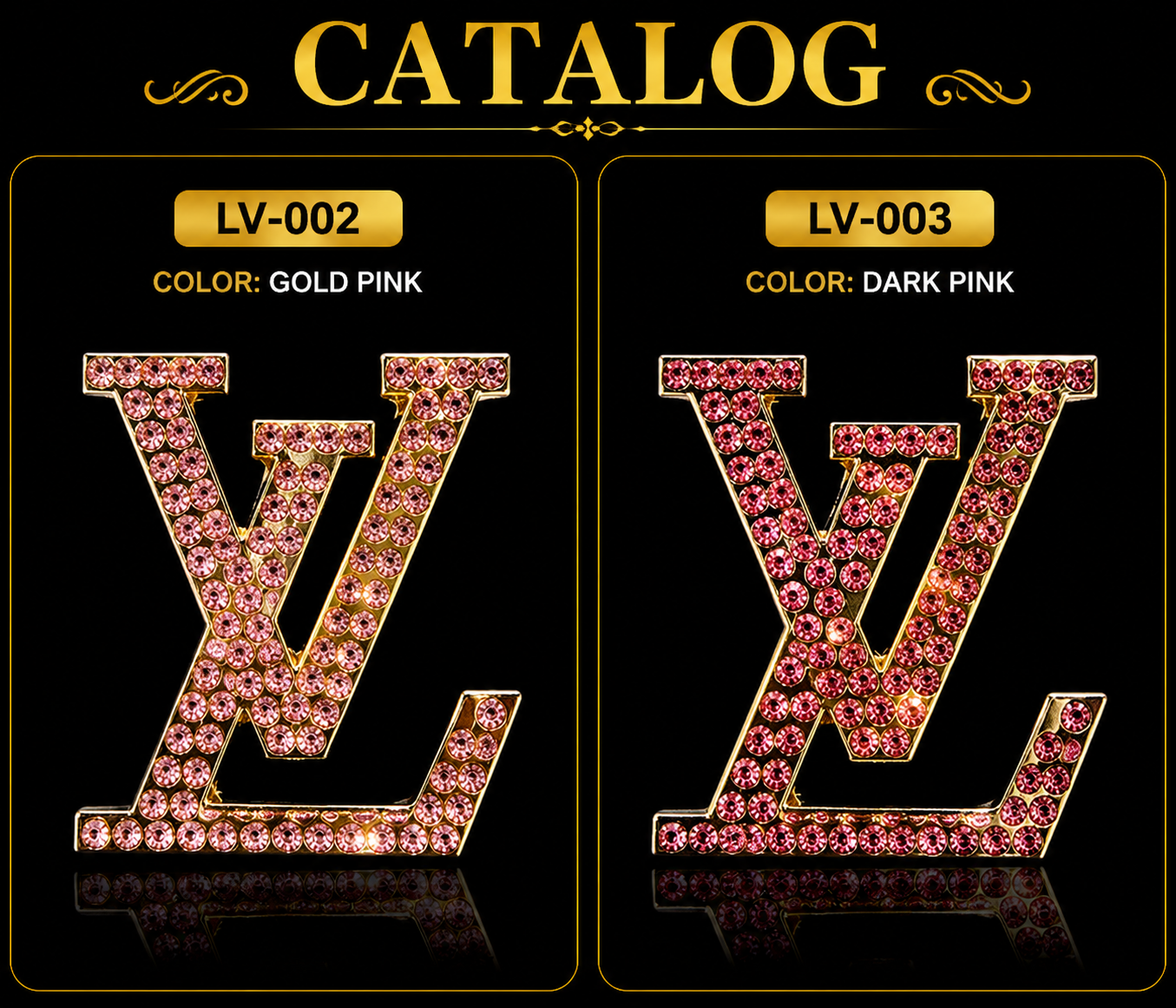 Louis Vuitton jewelry catalog showcase