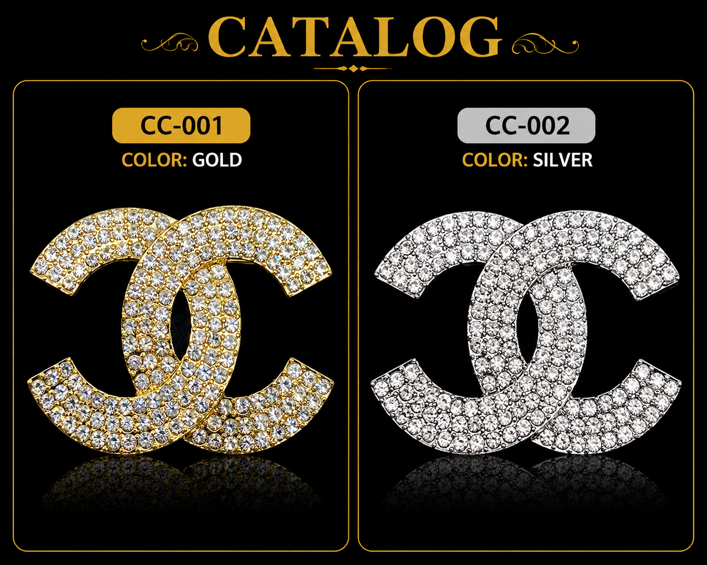 CC style available in two colours