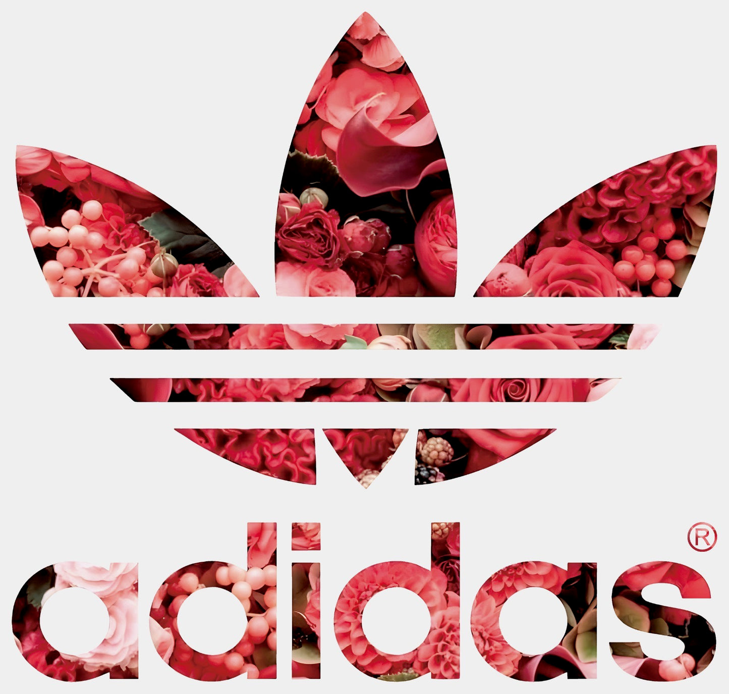 Adidas logo colour variations showcase
