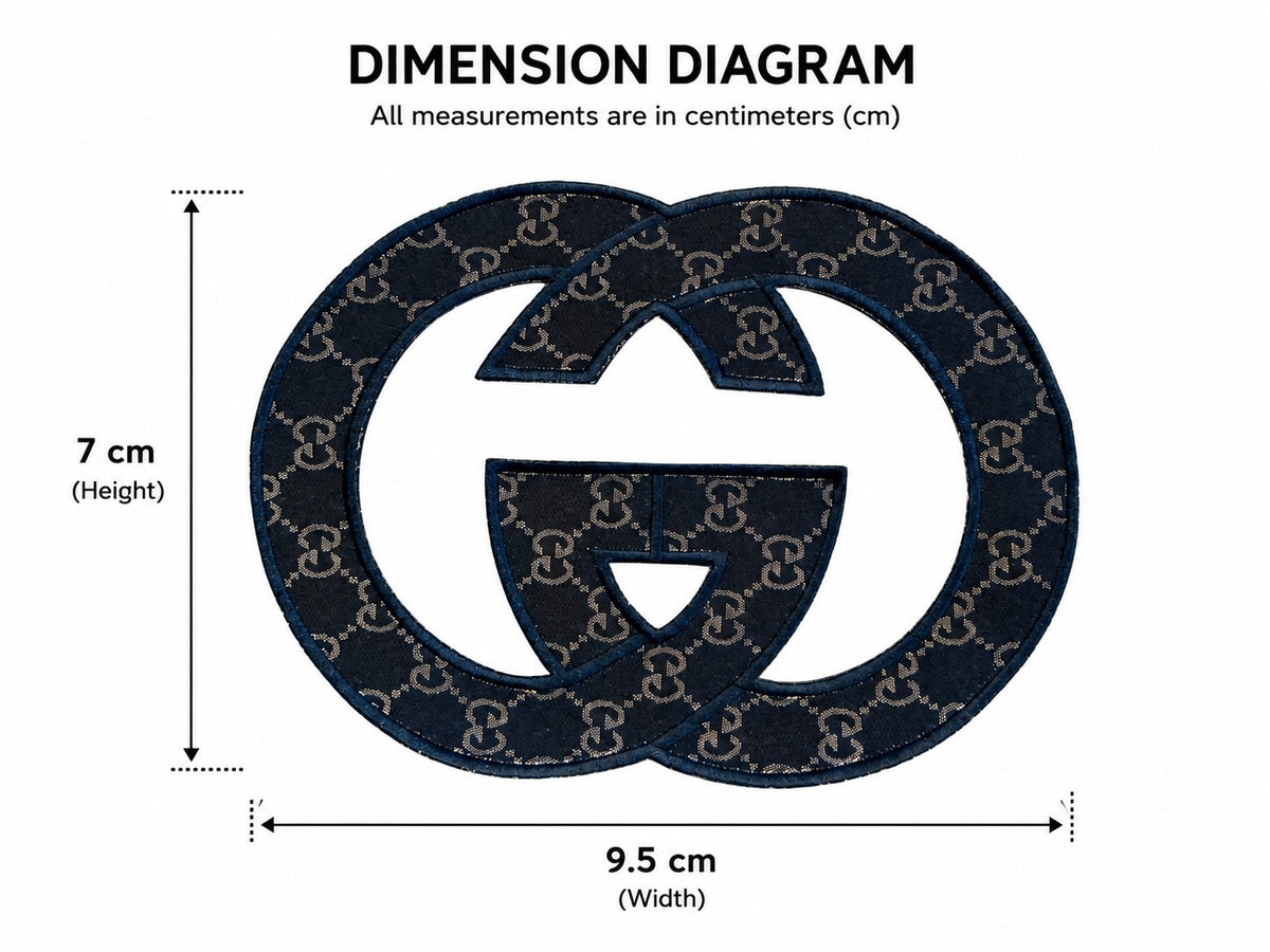 Denim GG patch